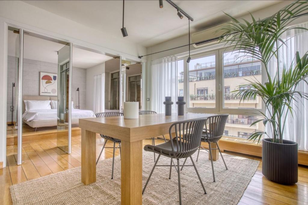 Sunny Luxury Loft,Stunning Acropolis View, Jacuzzi Atenas Exterior foto