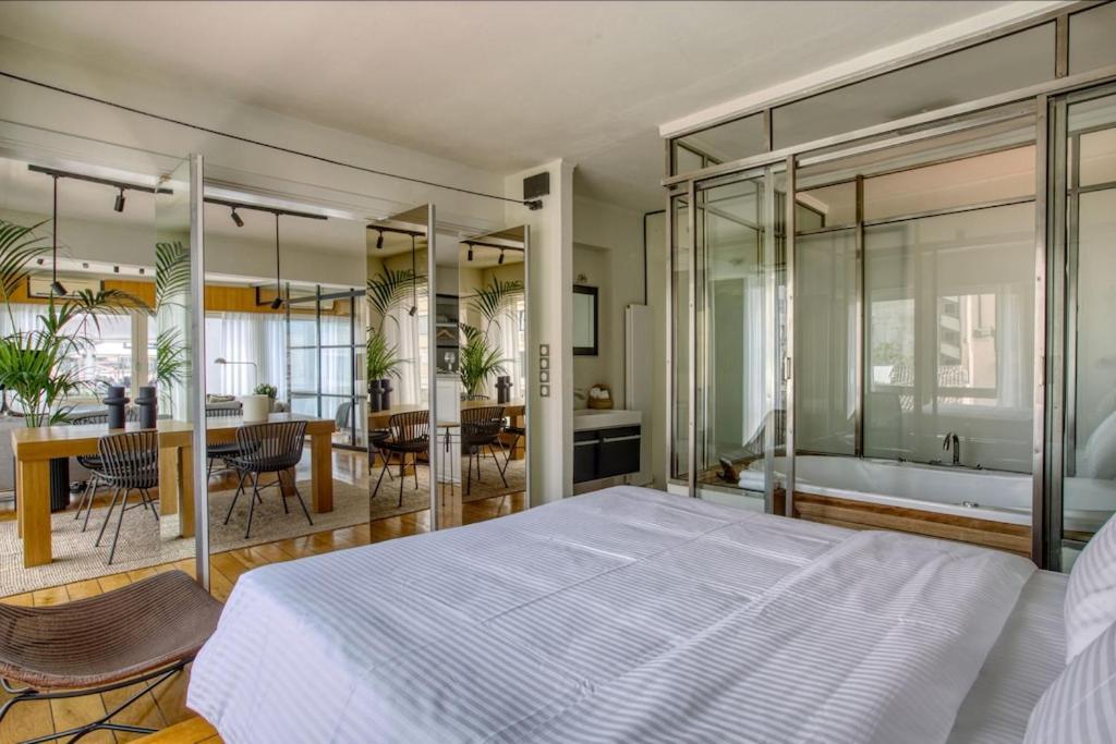 Sunny Luxury Loft,Stunning Acropolis View, Jacuzzi Atenas Exterior foto