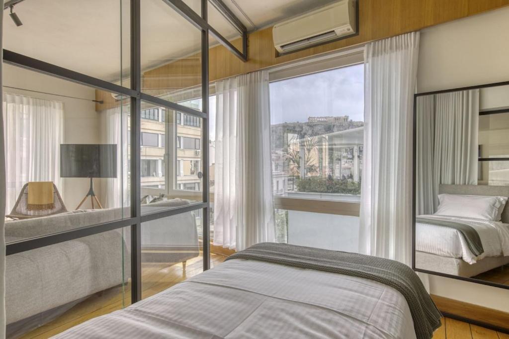 Sunny Luxury Loft,Stunning Acropolis View, Jacuzzi Atenas Exterior foto