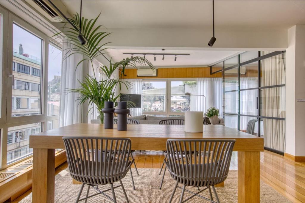 Sunny Luxury Loft,Stunning Acropolis View, Jacuzzi Atenas Exterior foto